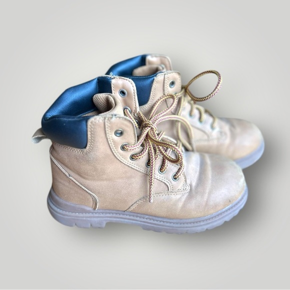 Wonder Nation Tan Work Boots - Picture 2 of 14